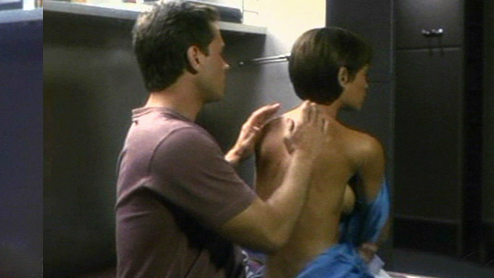 Hottest Subcommander T'Pol Scenes. Sexy, back exposed, brunette. 657933