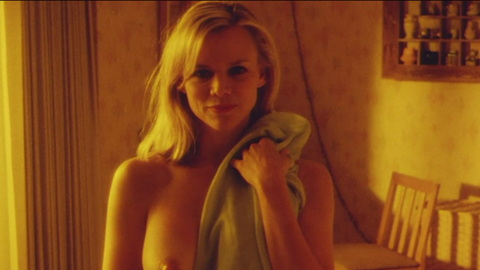 Elizabeth Baldwin Nude as Mother. Breasts, blonde, covered by sheet. 919706
