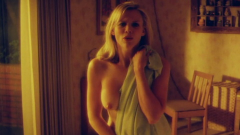 Mother from Mind Rage Naked. Breasts, Butt, blonde, covered by sheet. 919697