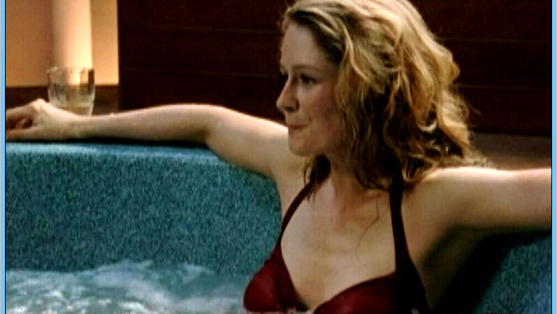 Sexiest Miranda Otto Scene in The Starter Wife. Bikini, SFW, cleavage. 665431