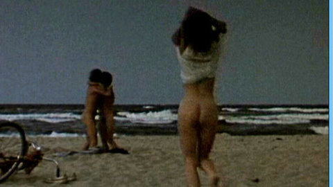 Bibiana Beglau in Die Stille nach dem Schuß (2000) Butt Beach Brunette 590901