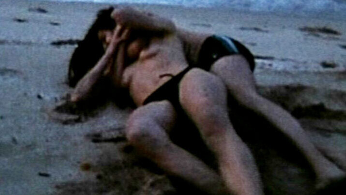 Bibiana Beglau Naked as Anna Looser. Breasts, beach, couple. 641301