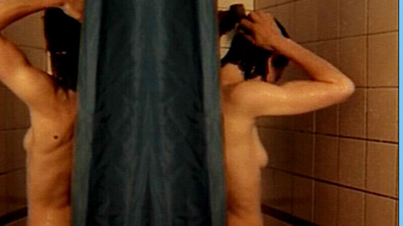 Sexiest Bibiana Beglau Scene in Ricordare Anna. Sexy, back exposed, black hair. 641299