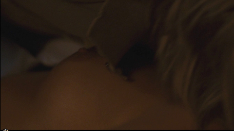 Danielle Harris Nude as Annie Brackett. Breasts, breast close-up, hard nipples. 686318