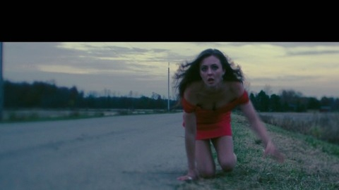 Katharine Isabelle in 88 (2015) Sexy Brunette Clevage 755402