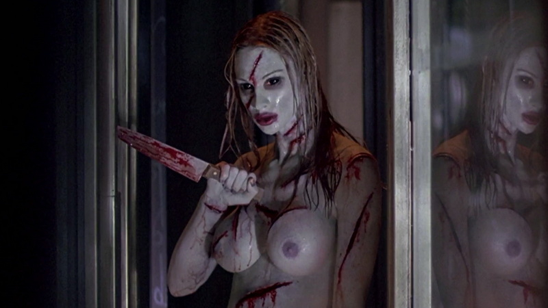 Hottest Shawna Loyer Scene in Thir13en Ghosts. Sexy, big breasts, black eyes. 591908
