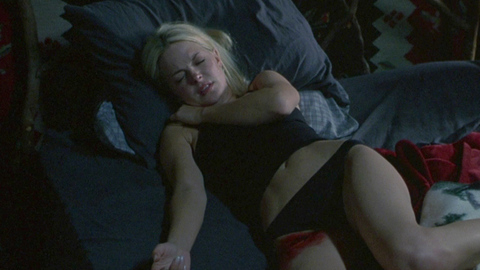 Sexiest Karen Scenes. Underwear, SFW, black camisole. 680650