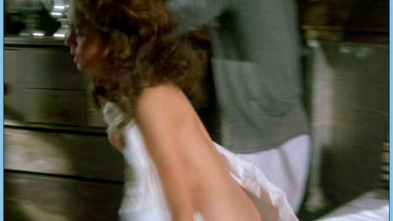 Margaret from The Boy in Blue Naked. Butt, back exposed, brunette. 588227
