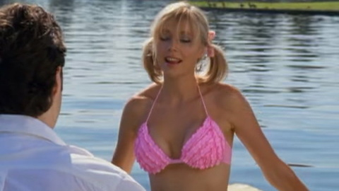 Hottest Sarah Chalke Scene in Scrubs. Bikini, SFW, canoe. 951266