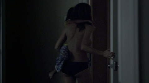 Sarah Chalke in Really (2014) Sexy Underwear Black Underwear Sfw 746406