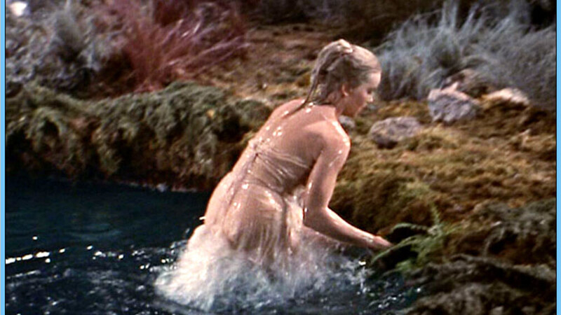 Hottest Anne Francis Scene in Forbidden Planet. Sexy, SFW, blonde. 592094