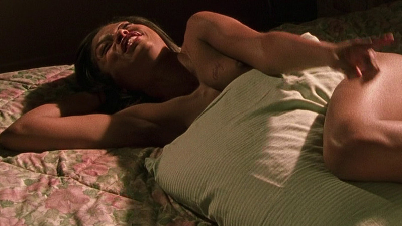 Taraji P. Henson Naked in Baby Boy. Breasts, Black, laying in bed. 806563