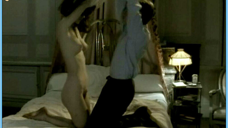 Julie Delarme Nude in The Blue Island. Breasts, Bush, brunette, couple in bed. 593698