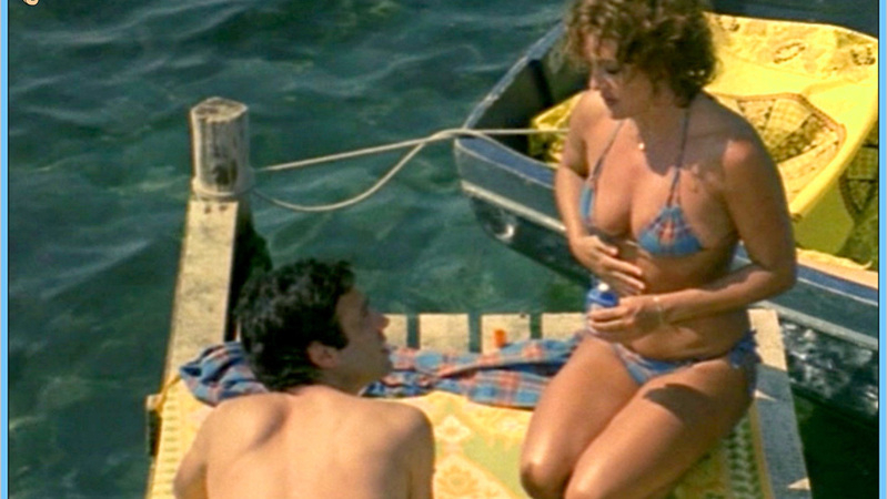 Pane, burro e marmellata's Sexiest Scenes with Rossana Podestà. Bikini, SFW, blue bikini. 618912
