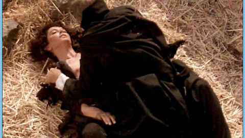 Monica Guerritore in La lupa (1996) Breasts Breasts Brunette 620341