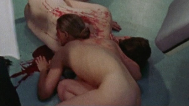 Peronella Van Kastel Naked as Night Nurse. Butt, blood on floor, dead bodies. 781131
