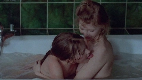 Aurore Clément Naked in The Book of Mary. Breasts, bathtub, left breast. 732931