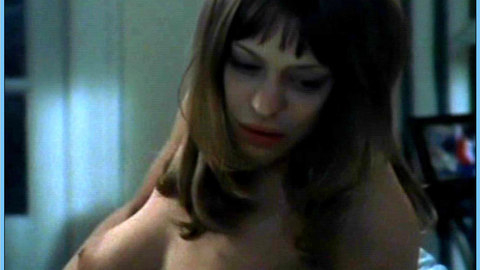 Heike Makatsch Naked in Die Affäre Semmeling. Breasts, brunette, couple in bed. 663355