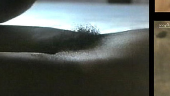 Guilaine Londez Nude in Night and Day. Bush, black hair, collage. 593176
