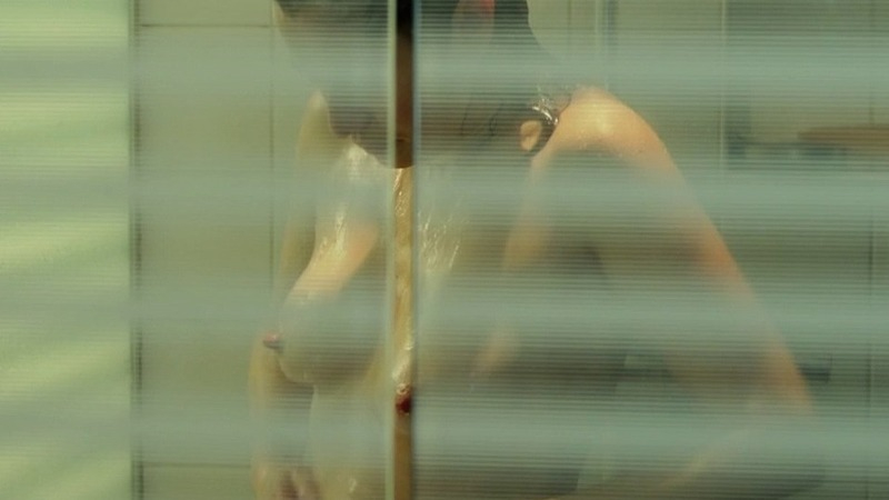 Pomme from If You Don't, I Will Naked. Breasts, brunette, foggy glass. 760067