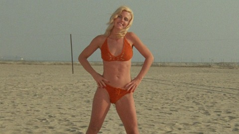 Roberta Collins in The Roommates (1973) Bikini Beach Bikini 760415