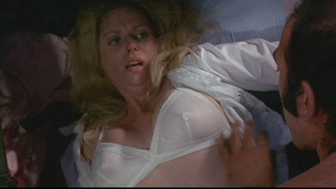 The Big Doll House's Sexiest Scenes with Christiane Schmidtmer. Underwear, blonde, couple in bed. 699708