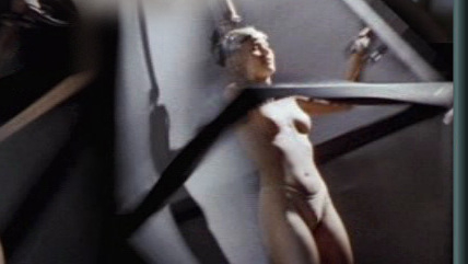Amy Hathaway Naked in Last Exit to Earth. Breasts, back exposed, blonde. 593683