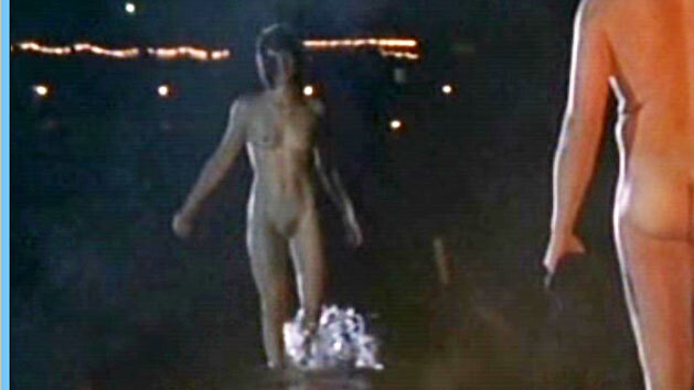 Nudes of Michelle from Einfach raus. Breasts, Bush, black hair, bonfire. 558774
