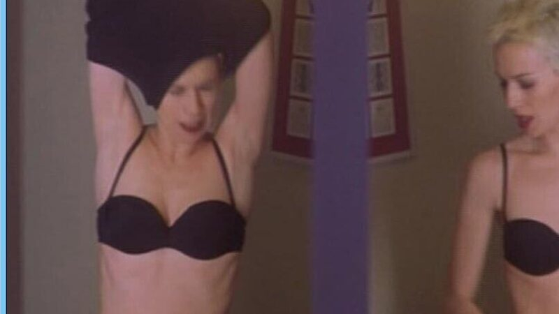 Hottest Amanda Castro Scenes. Underwear, SFW, black bra. 535365