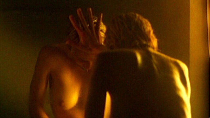 Ariadna Gil Nude as Maria. Breasts, left breast, looking in mirror. 630686