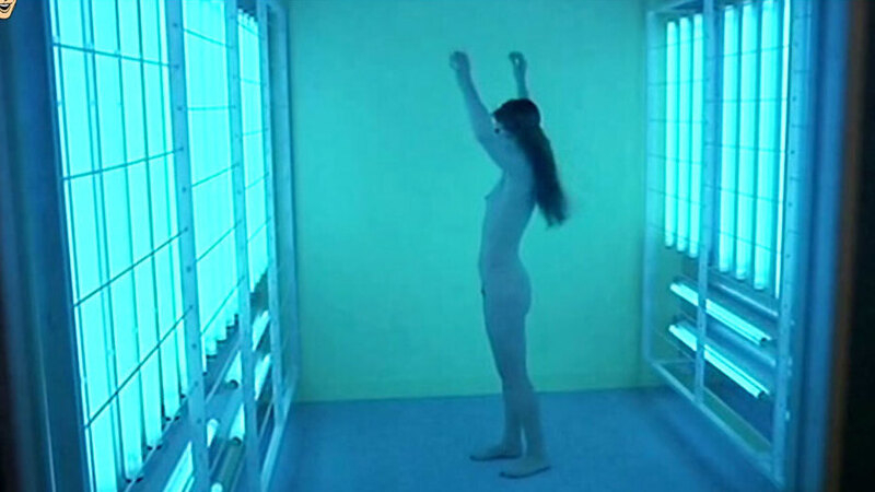 Pascale Rivault Naked as Solange. Breasts, Bush, blue light, nude. 626067