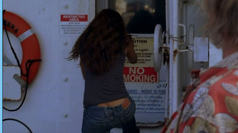 Marsha Thomason Naked as Naomi. Butt, brunette, butt peeking out. 661203