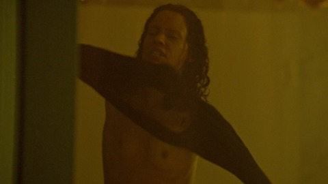 Camille De Pazzis Naked as Annie. Breasts, bloody, getting dressed. 776085