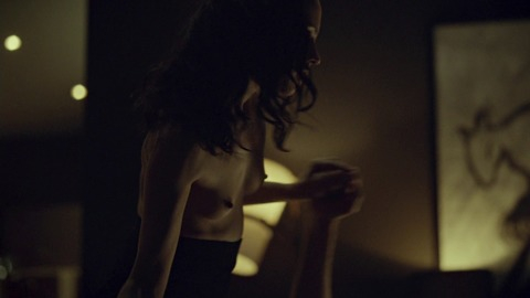 Nudes of Annie from Hemlock Grove. Breasts, couple, dark hair. 776088