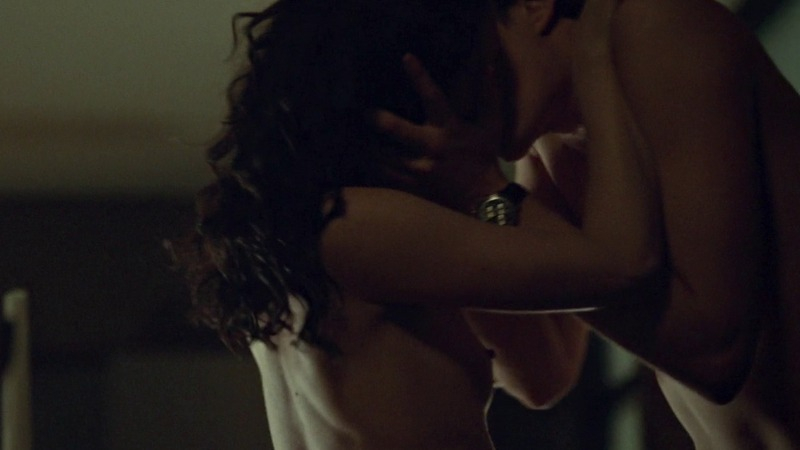 Camille De Pazzis Naked in Hemlock Grove. Breasts, back exposed, couple. 776089