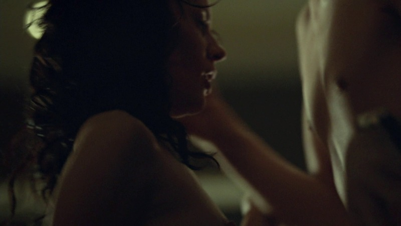 Camille De Pazzis Naked as Annie. Breasts, couple, dark hair. 776091