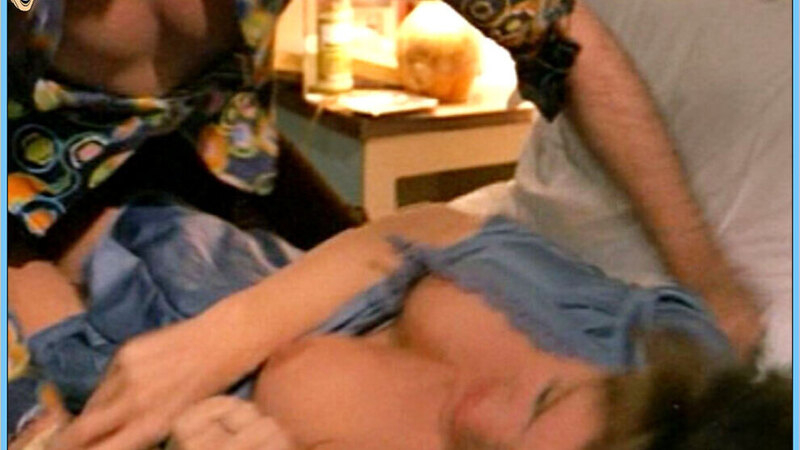 Anita Strindberg Naked as Iona Tucci. Breasts, couple in bed, man on top. 610899