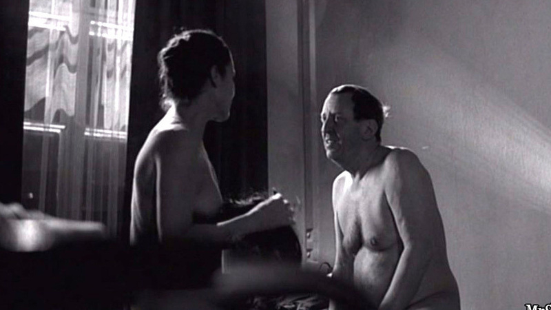 Nudes of Hanna Flanders from Die Unberührbare. Breasts, black and white, black hair. 604854