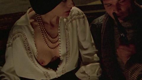 Olga Karlatos Nude in Once Upon a Time in America. Breasts, gun, nipple peeking out. 751888