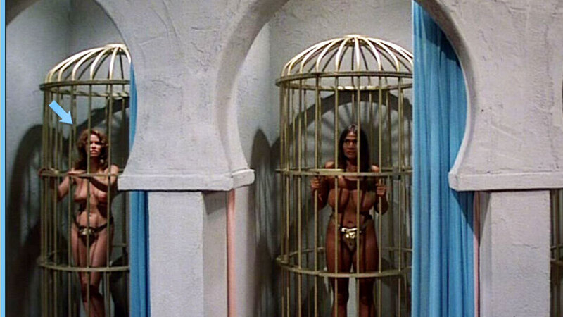 Nora Edward from Ilsa, Harem Keeper of the Oil Sheiks Naked. Breasts, Bush, big breasts, brunette. 553961