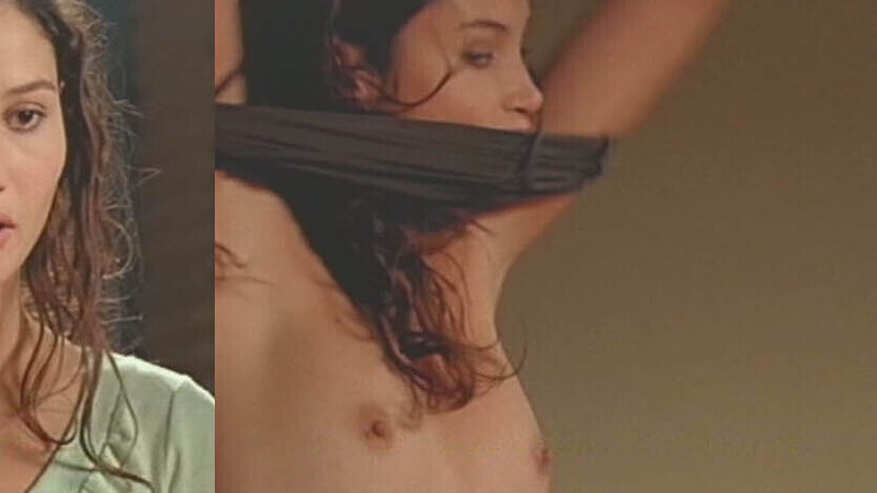 Blandine Bury Naked in Dans tes rêves. Breasts, brunette, hard nipples. 627709