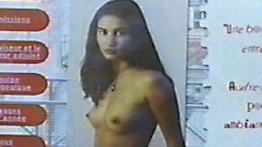 Blandine Bury Naked as NA. Breasts, brunette, dark hair. 703905