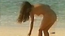Blandine Bury Naked in Maigret. Breasts, Butt, back exposed, beach. 703903