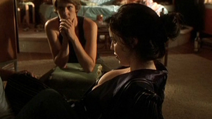 Hottest Kelli Garner Scene in Piggy Banks. Sexy, SFW, low-cut shirt. 644264