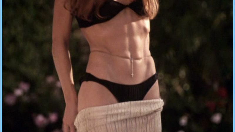 Sexiest Rebecca Scenes. Bikini, SFW, abs. 611698