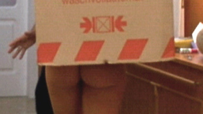 Diana Samblás Nude as Amante. Butt, in box, nude. 595634