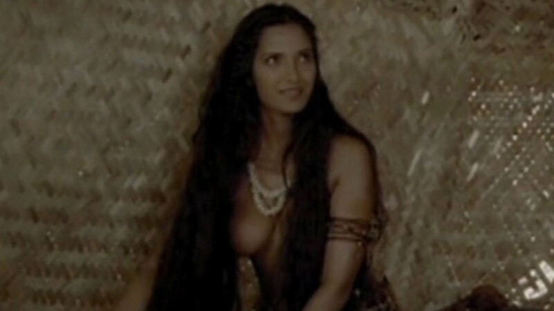 Nudes of Malinche from Pirates: Blood Brothers. Breasts, brunette, hair covering breasts. 581556