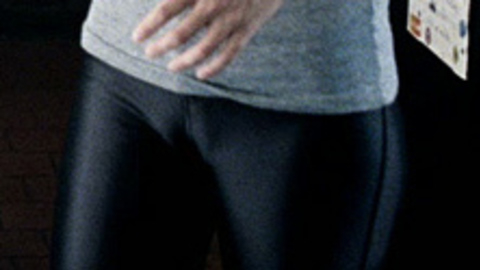 Maggie Gyllenhaal in Won't Back Down (2012) Sexy Bar Black Spandex 720373