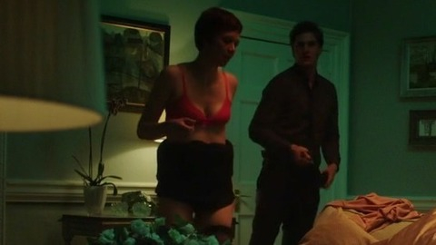 Maggie Gyllenhaal in The Honourable Woman (2014) Underwear Brunette Cleavage 744651