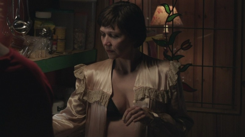 Frank's Sexiest Scenes with Maggie Gyllenhaal. Underwear, SFW, black bra. 753474